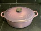 Le Creuset Pan Paars - Unieke Editie, Gebruikt, Ophalen of Verzenden, Koekenpan of Braadpan, Gietijzer
