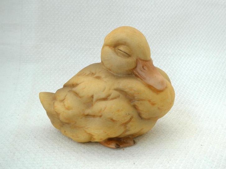 Goebel Porselein 2 Eendjes, Verzamelen, Beelden en Beeldjes, Gebruikt, Dier, Ophalen of Verzenden