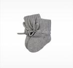 Knitted baby booties slofjes sokken – merino wol – grey, Petite noé, Overige typen, Jongetje of Meisje, Nieuw
