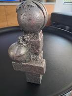Aluminium sculptuur Moeder en kind van Willy Ceysens, Antiek en Kunst, Ophalen of Verzenden