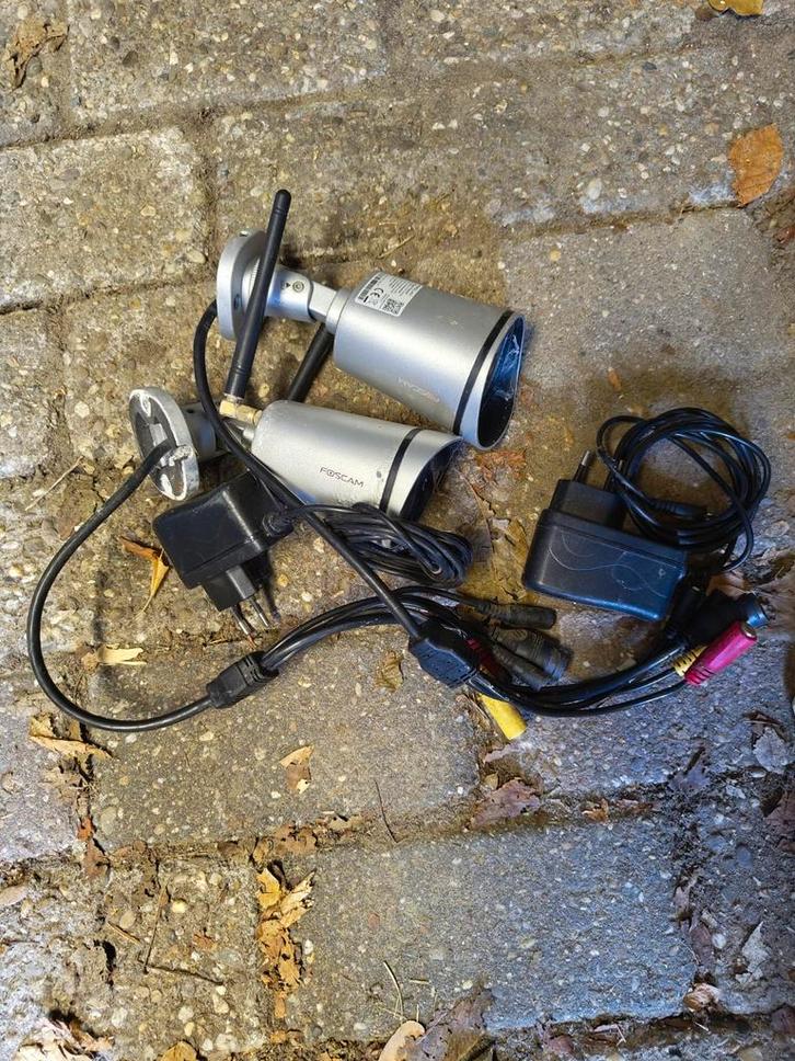 2x Foscam FI9900P beveiligingscamera's, Audio, Tv en Foto, Videobewaking, Gebruikt, Buitencamera, Ophalen of Verzenden