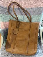 Tote Suede Bag, Verzenden, Zo goed als nieuw, Beige, Schoudertasje