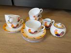 Mooie set Herend Hungary porselein, Ophalen of Verzenden, Zo goed als nieuw, Overige stijlen, Kop(pen) en/of Schotel(s)