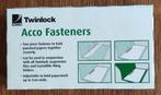Twinlock Acco Fasteners, Ophalen of Verzenden, Nieuw
