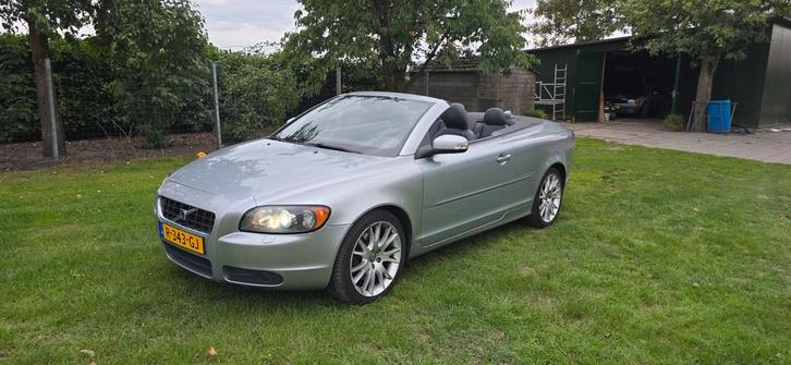 Volvo C70 2.0 D AUT 2009 Grijs cabriolet cabrio, Auto's, Volvo, Bedrijf, Te koop, C70, ABS, Airbags, Airconditioning, Alarm, Bluetooth