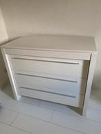 Witte ladekast, Huis en Inrichting, Ophalen, Gebruikt, 50 tot 100 cm, 3 of 4 laden