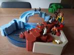 Playmobil Pinguïn verblijf met waterbassin - 4013 COMPLEET, Ophalen of Verzenden, Zo goed als nieuw, Complete set