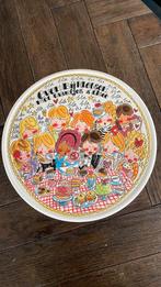 Blond Amsterdam taartplateau even bijkletsen 32 cm, Ophalen of Verzenden, Zo goed als nieuw