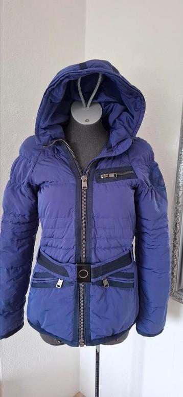 Napapijri jas winterjas parka maat xs 34 36 blauw igs  beschikbaar voor biedingen