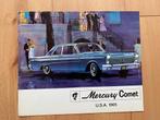 Mercury Comet - U.S.A. - 1965  -  Grotere folder, Ford, Verzenden, Zo goed als nieuw, Mercury