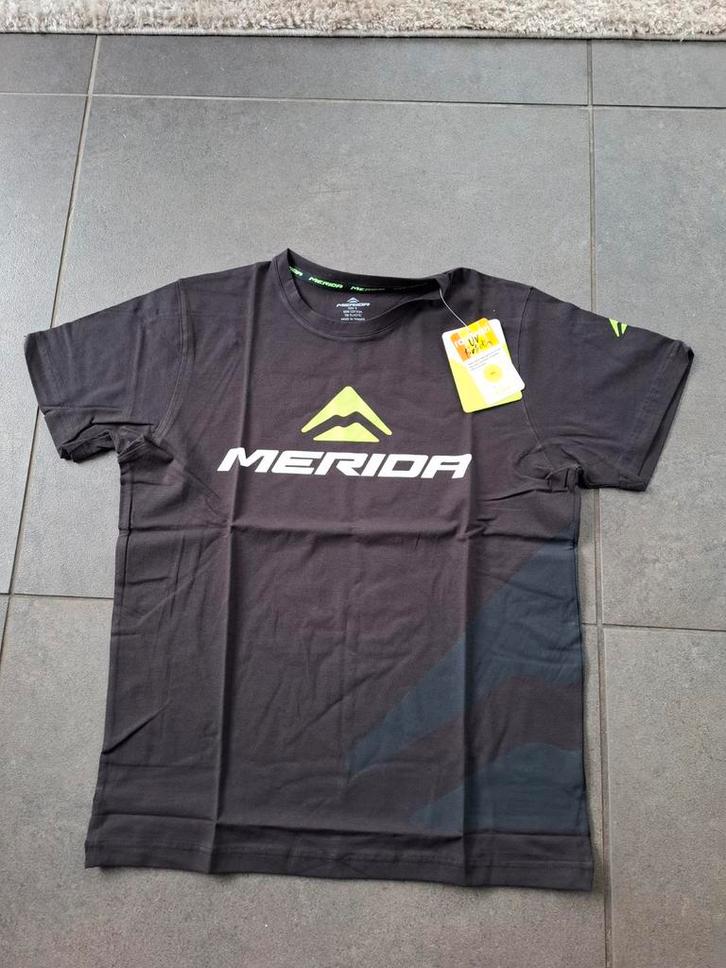 Merida t shirt nieuw maat s heren, Fietsen en Brommers, Fietsaccessoires | Fietskleding, Nieuw, Heren, Bovenkleding, Ophalen of Verzenden