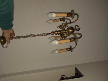 Messing hanglamp beschikbaar voor biedingen