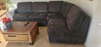 Zwarte hoekbank in perfecte staat - 265x180cm, 250 tot 300 cm, Hoekbank, 75 tot 100 cm, Ophalen of Verzenden