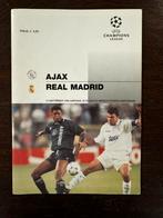 Ajax - Real Madrid CL 13 september 1995, Verzamelen, Ophalen of Verzenden, Zo goed als nieuw, Ajax
