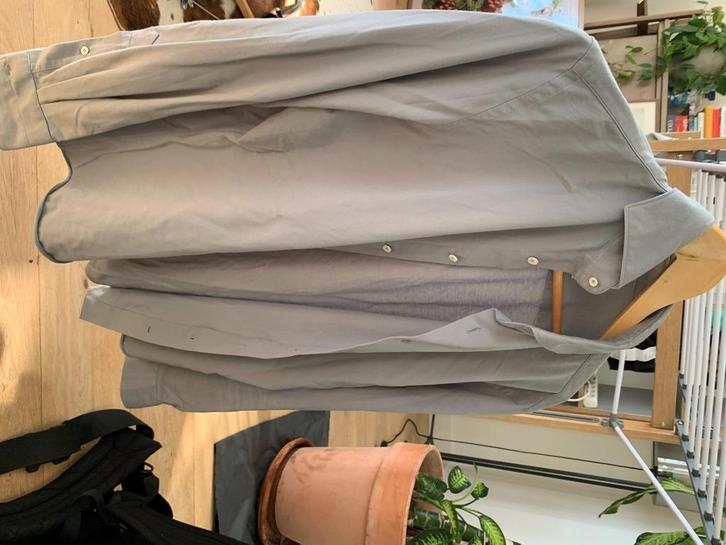 Profuomo Japanese Knitted Shirt – Light Green – Size 40, Kleding | Heren, Overhemden, Zo goed als nieuw, Halswijdte 39/40 (M)