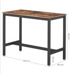 Statafel 120x60x90, Ophalen, Zo goed als nieuw