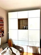 Ikea Besta wandmeubel, Huis en Inrichting, Kasten | Wandmeubels, Ophalen, Overige materialen, Met deur(en), 200 cm of meer