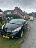 Cabrio Peugeot 207 1.6 16V CC 88KW 2007 Zwart, Auto's, Peugeot, Voorwielaandrijving, 15 km/l, 74 €/maand, 4 cilinders