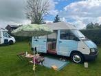 Renault Trafic Camper, APK 2027, benzine, €23/mnd belasting!, Overige merken, Buscamper of Camperbus, Tot en met 2, Handgeschakeld