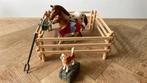 Schleich paard en veulen in wei, Ophalen, Gebruikt