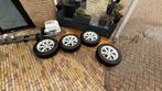 Te koop Nissan note 15 inch velgen met All Seasons band, 15 inch, Verzenden, 185 mm, Zomerbanden
