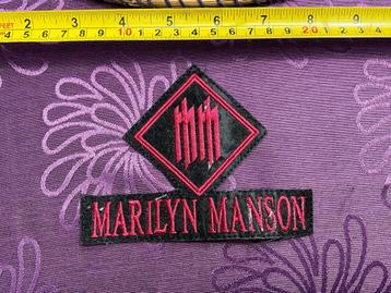 patch van Marilyn Manson  zie foto beschikbaar voor biedingen
