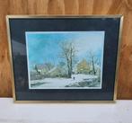 Winterlandschap, Antiek en Kunst, Kunst | Schilderijen | Klassiek, Ophalen of Verzenden