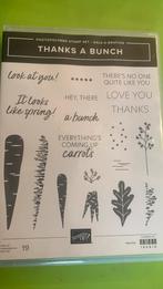 Thanks a Bunch Stempelset Stampin Up, Ophalen of Verzenden, Zo goed als nieuw, Clearstamp