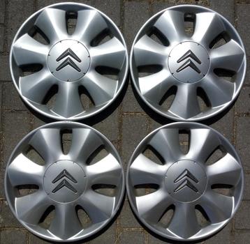 # Leuke Set Citroën Wieldoppen 15 inch Origineel # beschikbaar voor biedingen