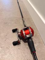 Vishengel met molen | 7-35 gram lengte 1.83m, Watersport en Boten, Hengelsport | Roofvissen, Ophalen, Zo goed als nieuw, Complete set