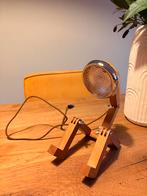 Mr. Wattson Retro USB Bureaulamp, Huis en Inrichting, Ophalen of Verzenden, Zo goed als nieuw, Hout, Minder dan 50 cm