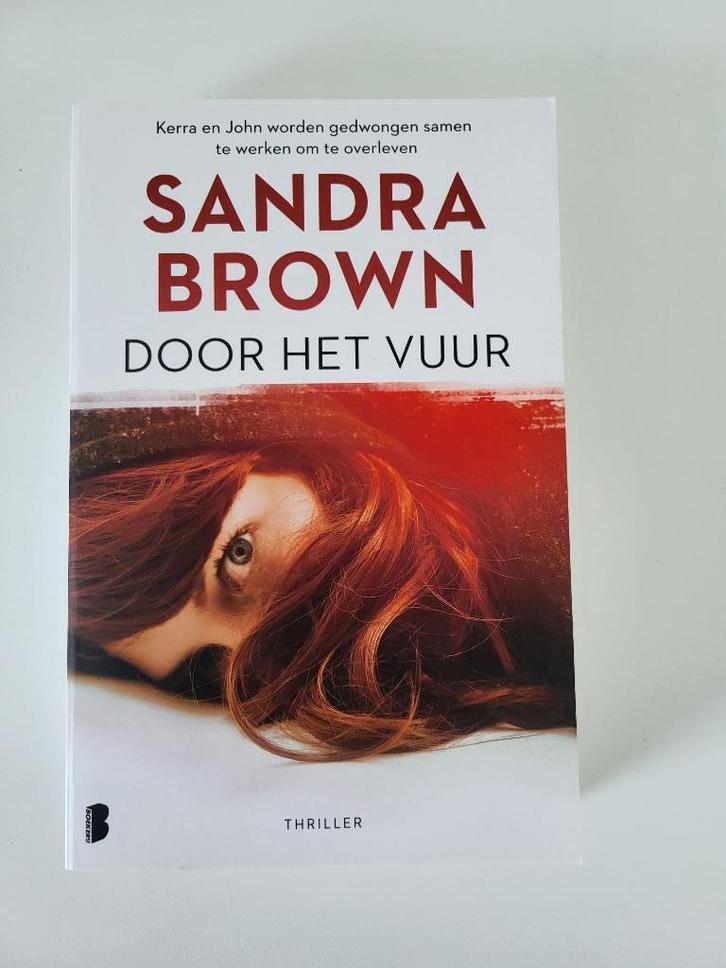 Door het vuur van Sandra Brown, Boeken, Thrillers, Nieuw, Amerika, Ophalen