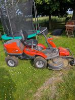 Husqvarna zitmaaier 4 wheel drive, Tuin en Terras, Cirkelmaaier, Ophalen of Verzenden, Zo goed als nieuw, 50 cm of meer