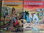 2 nette stripboeken Old Shatterhand en Winnetou, 1 en 2, Gelezen, Verzenden