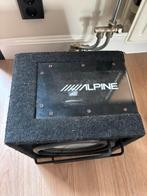 Alpine SWE-843E Subwoofer, Auto diversen, Autospeakers, Ophalen of Verzenden, Gebruikt