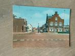 Hoogerheide, Raadhuisstraat/auto/hotel 1973, Verzamelen, Ansichtkaarten | Nederland, Verzenden, 1960 tot 1980, Gelopen, Noord-Brabant