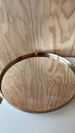 Ronde spiegel met gouden rand 43 cm, Huis en Inrichting, Woonaccessoires | Spiegels, Minder dan 50 cm, Rond, Ophalen of Verzenden