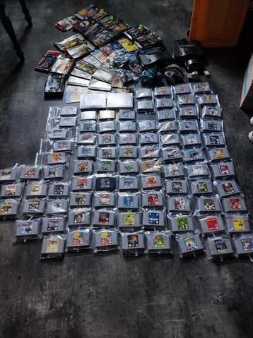 Nintendo 64 Collectie + 88 games + veel extras beschikbaar voor biedingen