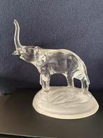 Olifant - Glas en Kristal Decoratie, Antiek en Kunst, Antiek | Glas en Kristal, Ophalen
