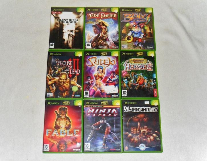 Xbox classic spellen, Spelcomputers en Games, Games | Xbox Original, Gebruikt, Avontuur en Actie, 1 speler, Vanaf 3 jaar, Ophalen