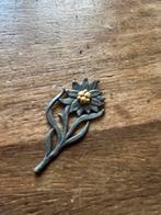 Edelweiß HJ of SA cap badge mint conditie, Verzamelen, Ophalen of Verzenden, Engeland, Embleem of Badge