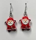 Kerst oorbellen - Kerstman & Sneeuwpop, Overige materialen, Hangers, Nieuw, Ophalen of Verzenden