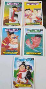 5x plaatje sticker The Sloppy Slobs, 1993, Garbage Pail Kids, Hobby en Vrije tijd, Stickers en Plaatjes, Ophalen of Verzenden