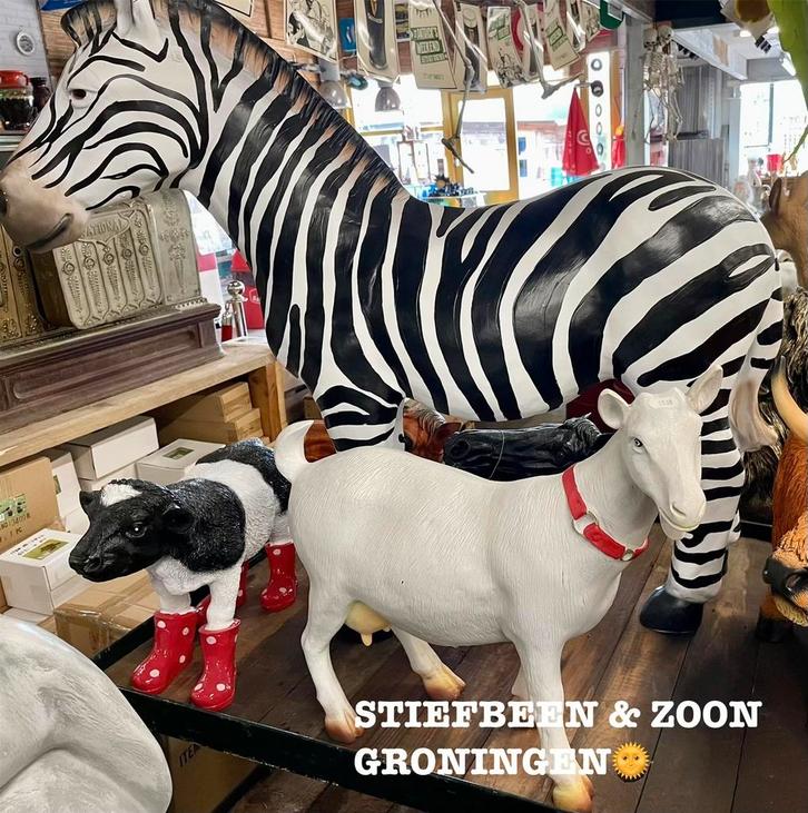 Zebra groot beeld polyester. STIEFBEEN EN ZOON, Huis en Inrichting, Woonaccessoires | Overige, Nieuw, Ophalen