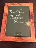 Basic Hotel and restaurant accounting, Boeken, Schoolboeken, Gelezen, Ophalen of Verzenden, Overige niveaus, Raymond cote