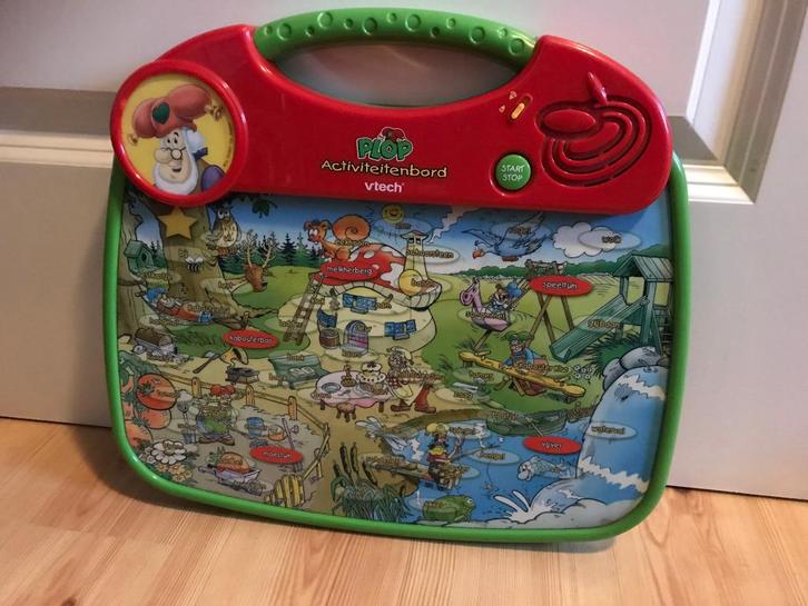 Kabouter Plop (Studio 100) Vtech activiteitenbord, Kinderen en Baby's, Speelgoed | Vtech, Gebruikt, 6 maanden tot 2 jaar, Ophalen of Verzenden