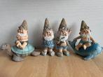4 zomerse kabouters (tuinkabouter maritiem), Ophalen of Verzenden, Zo goed als nieuw