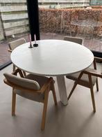 Ronde eettafel WOOOD, Ophalen, Gebruikt, Rond, 100 tot 150 cm