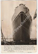 Tewaterlating Finnpulp werf Jan Smit Czn NV Alblasserdam '53, Gebruikt, Verzenden, Kaart, Foto of Prent, X