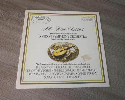 lp all time classics the london orchestra ezra rachlin 1973, Cd's en Dvd's, Vinyl | Klassiek, Gebruikt, Orkest of Ballet, 12 inch